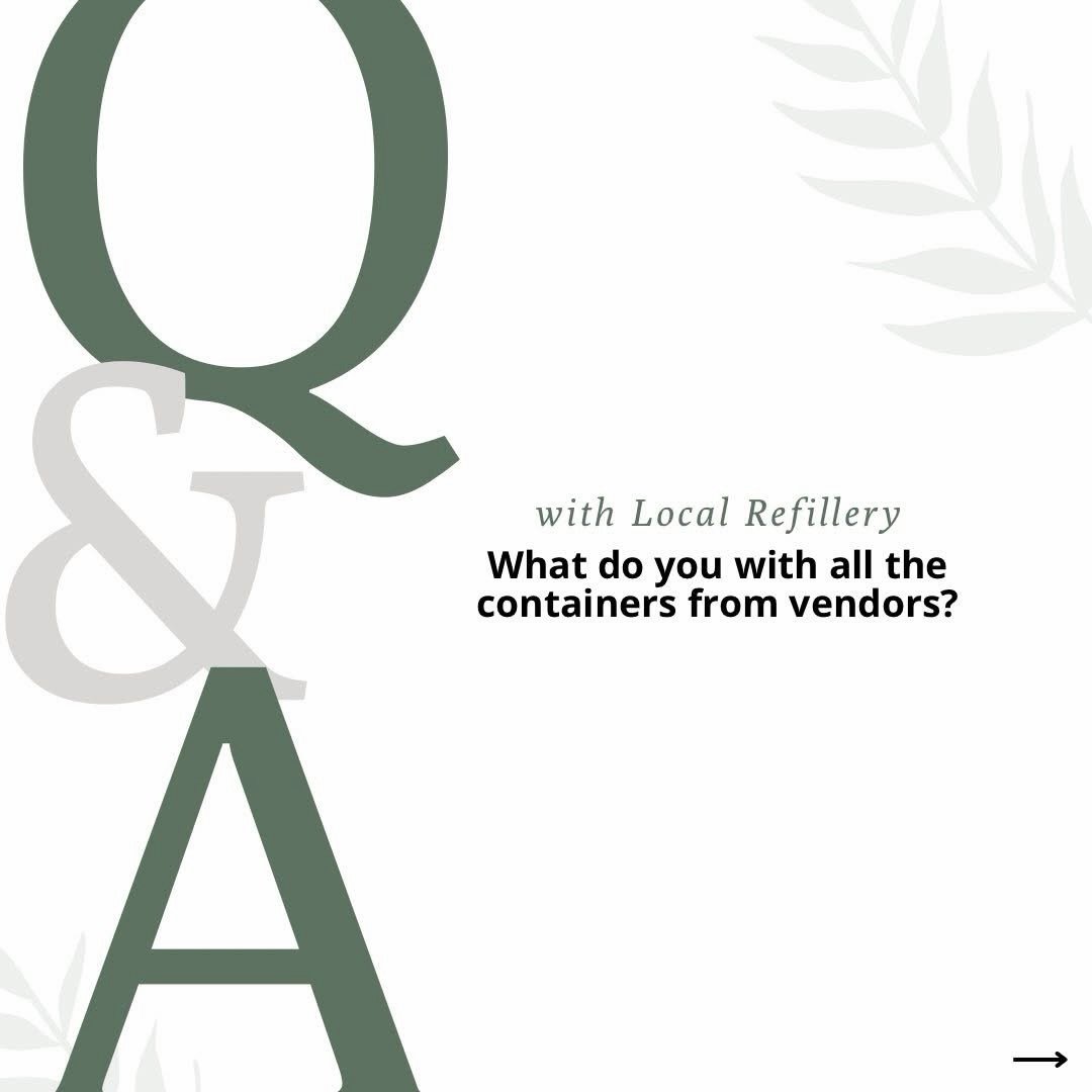 Although we love being able to keep these containers in a circular economy with vendors like @cumberlandcleaningco, @greencuisineveg, @jennymariescrackers, and one of our nearest vendors - @abuelos_foods, they&rsquo;re also put to good use by our com