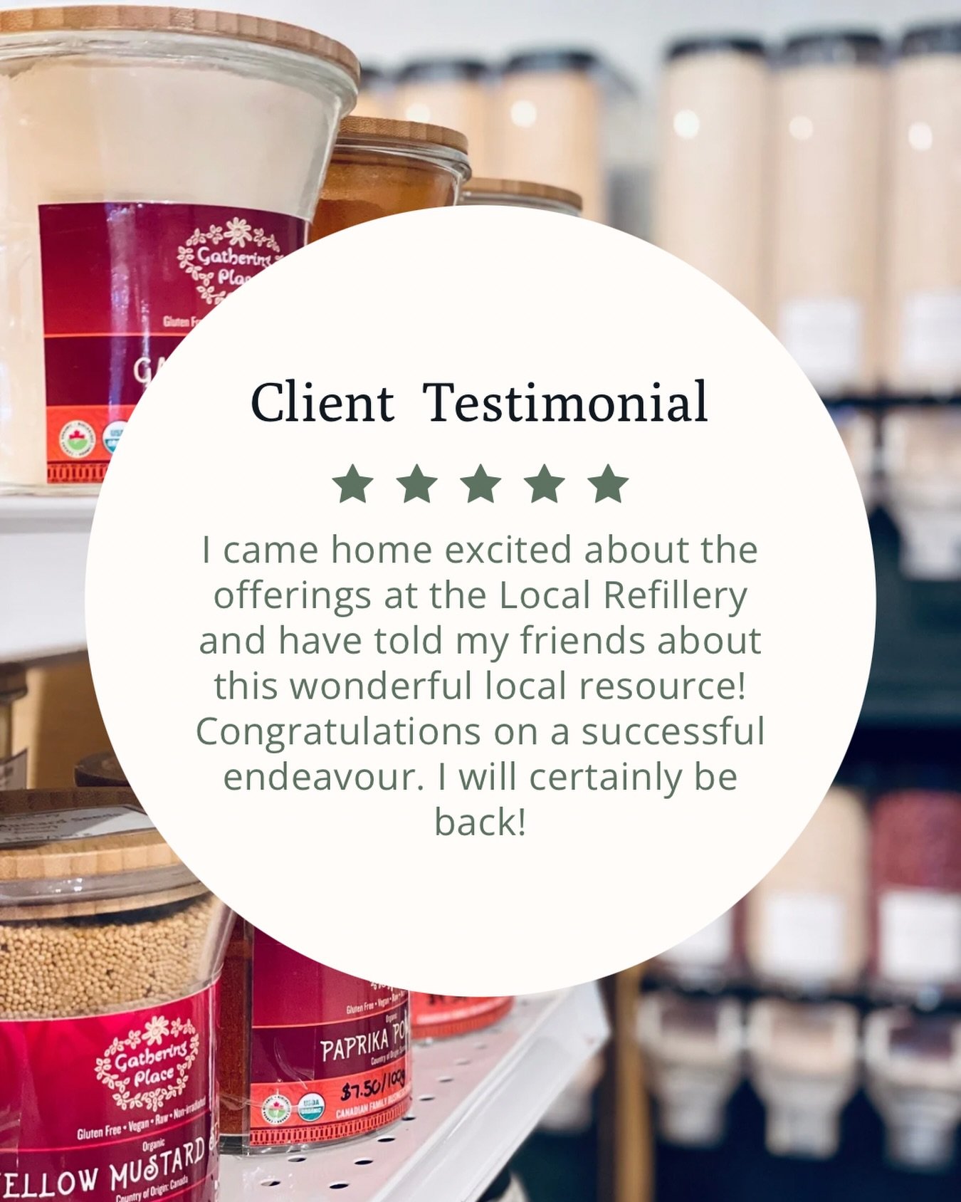 Seeing someone experience and be inspired by a Refillery for the first time is such a great feeling. 

Having them share this enthusiasm with us and others is pretty much the best thing we could hope for. 🥰