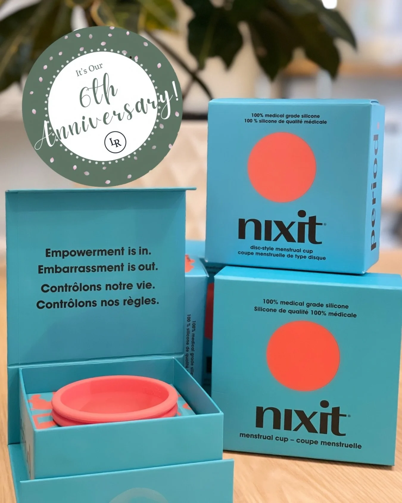 ONLINE GIVEAWAYS CONTINUE! 🥳

Today&rsquo;s prize is a @letsnixit menstrual cup! 

If you&rsquo;re unfamiliar, menstrual cups are a popular alternative to tampons and pads. We love Nixit because:

🍃 one size fits all - no confusing sizes to deal wi