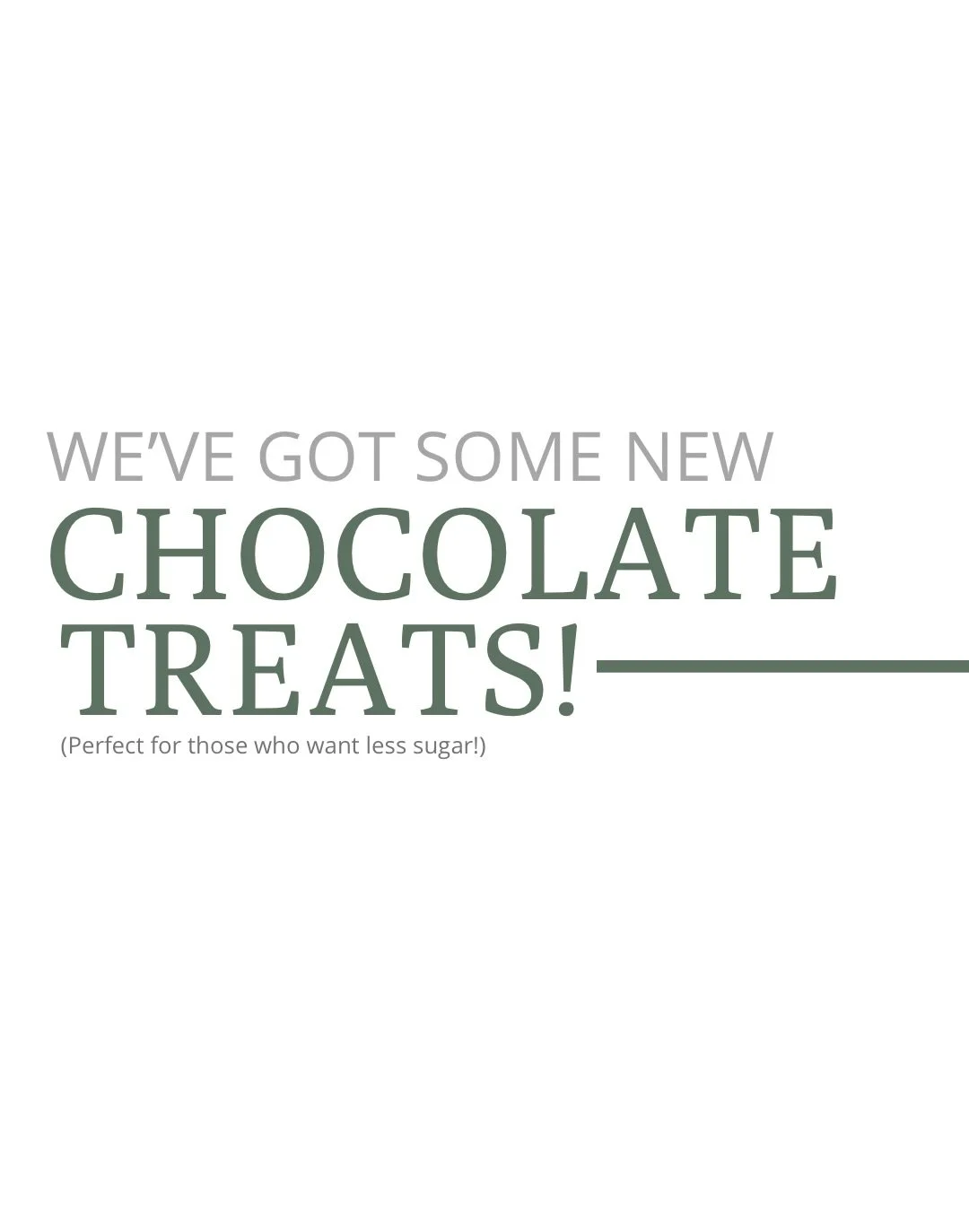 Think it&rsquo;s impossible to find locally made, sugar-free, organic, vegan chocolate? 

Think again!

Annie Handley &amp; Dave Devindisch created @easytreatschocolates from a passion to create healthy organic chocolates. Each piece is carefully han