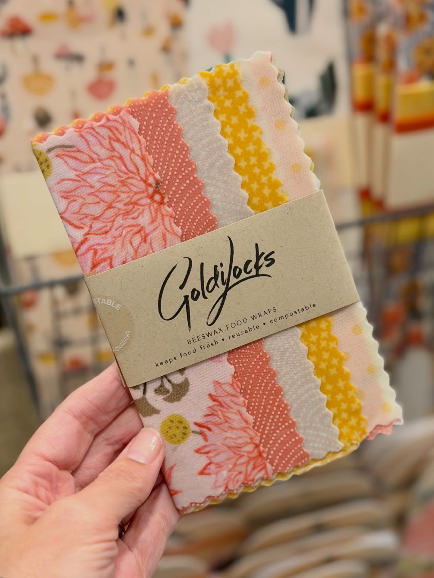 So many NEW &amp; RESTOCKED items have come in! 🤩

Itty Bitty Beeswax Wraps from @goldilocksgoods are perfect for the little things&hellip; ends of cucumbers, small containers, avocados and such. 🥑 

Body Lotion is the hot new item from @mintcleani