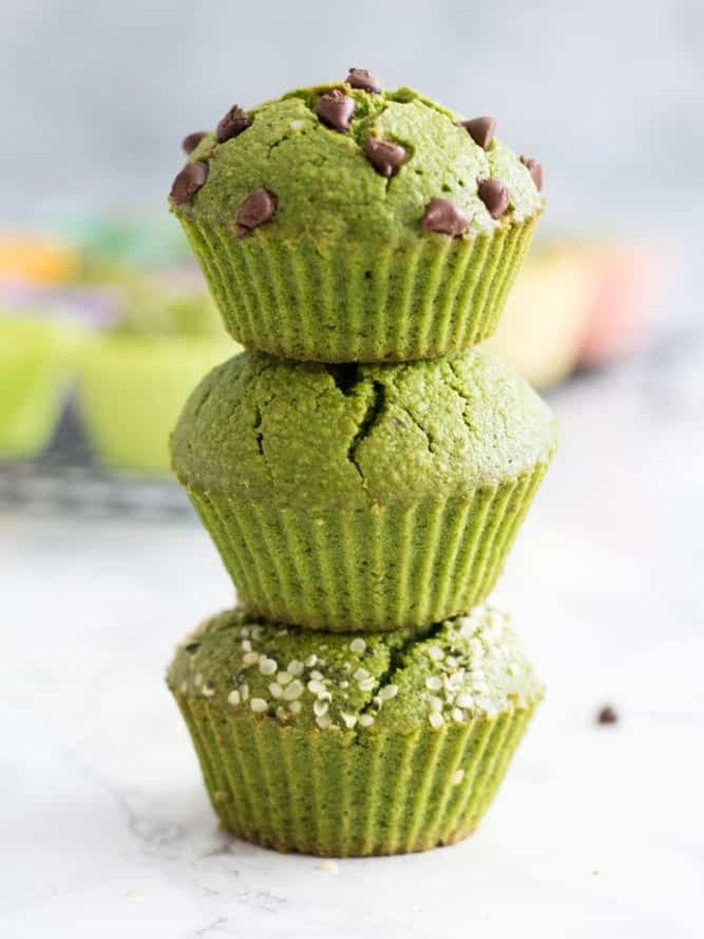 Paddy&rsquo;s Day is coming up! 🍀 This is a fun &amp; easy way not only to celebrate, but to also get some extra greens in your treats (whether it&rsquo;s Paddy&rsquo;s Day or not!). 

These vegan and gluten-free spinach muffins from Eating by Elain