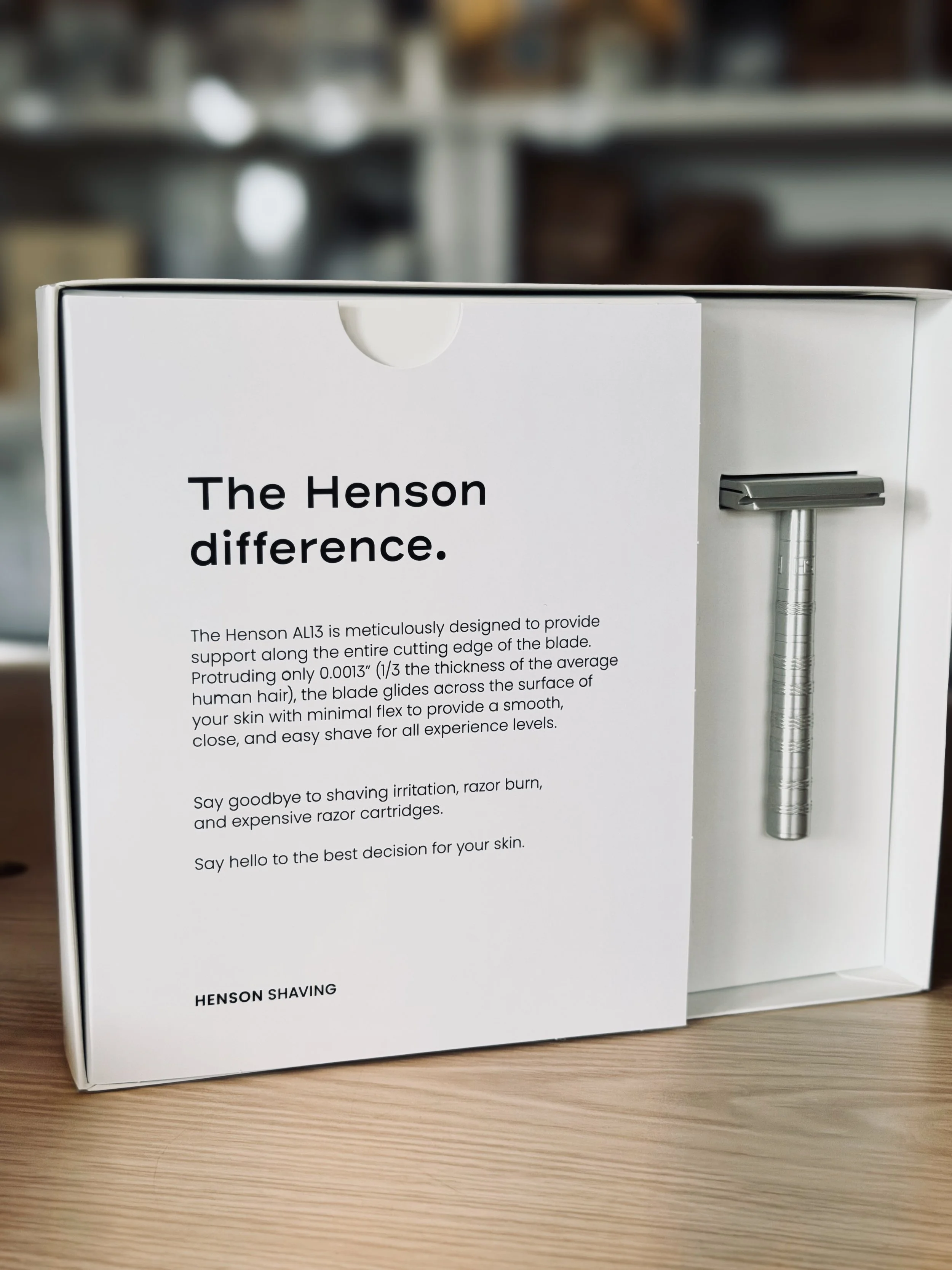 Henson Razors - A Different Kind of Shave
