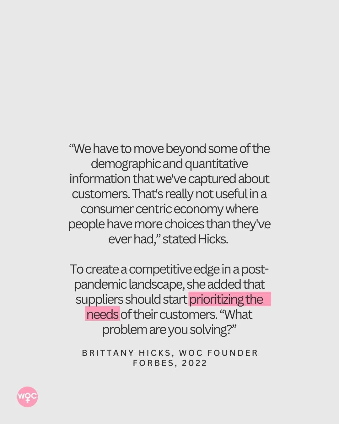 Data is cute&hellip; but do you actually know your customer?&rdquo; 👀

In her Forbes interview, our founder @justcallmehicks reminded us that demographic checkboxes and surface-level insights aren&rsquo;t enough anymore.

Consumers have more choices
