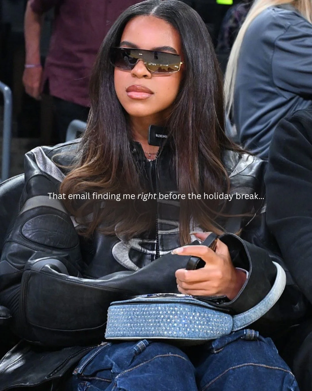 Tell me why an email will hunt you down the moment you try to clock out for the holidays? 😩😂

I&rsquo;m channeling full Blue Ivy energy this season: unbothered, unavailable, and already mentally OOO.

#WOCWorldwide #CorporateGirlies #HolidayPTO #Wo