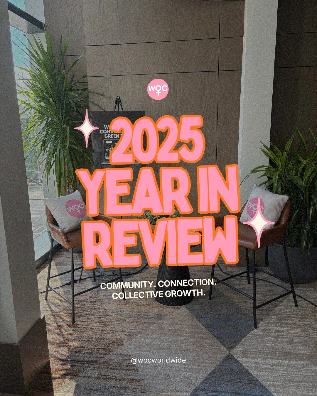 2025 showed us what happens when women of color are given the space &mdash; we use it.

From meaningful conversations to real engagement, this year wasn&rsquo;t about vanity metrics. It was about women logging in, speaking up, sharing resources, and 