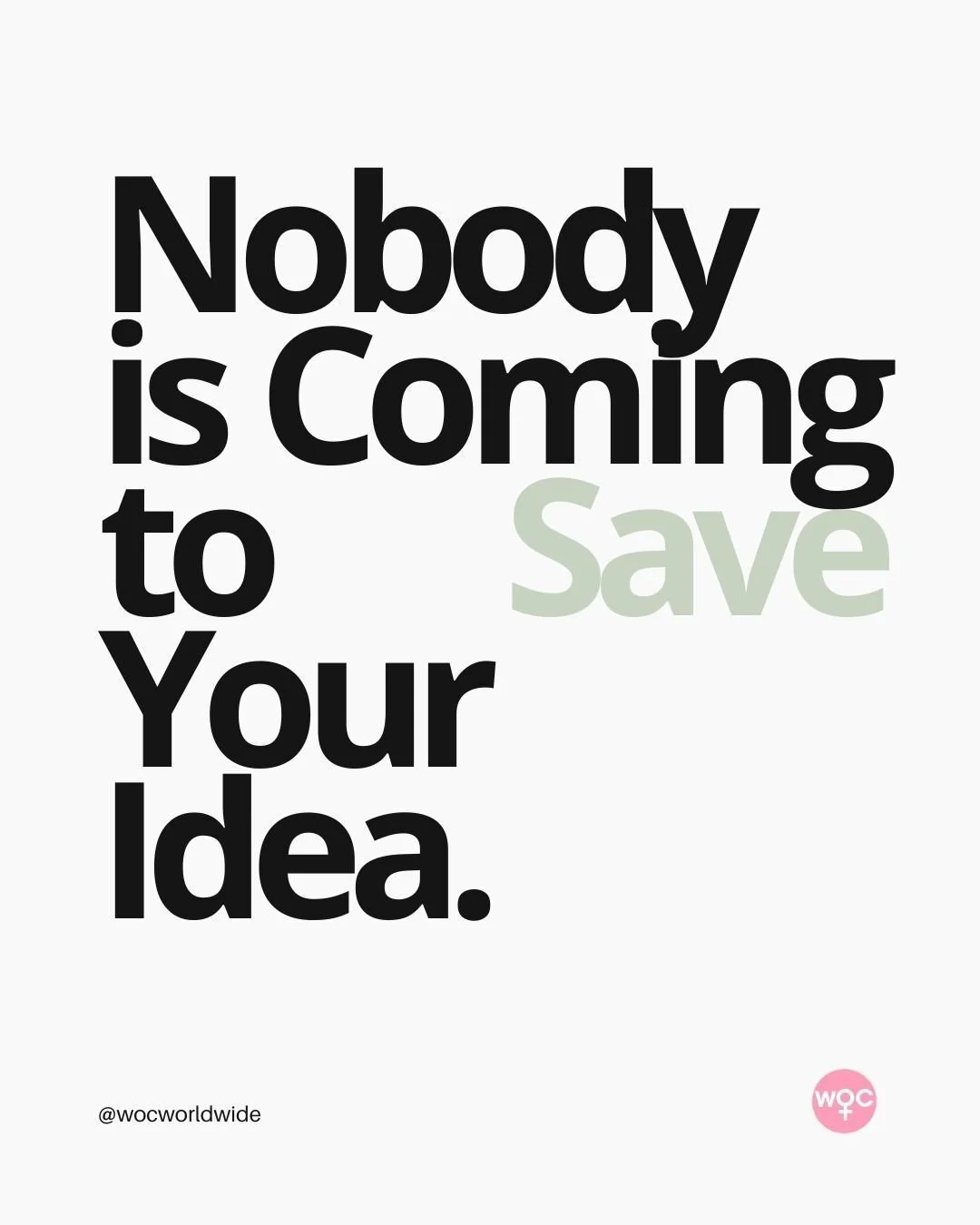 The women we celebrate this month?

They didn&rsquo;t wait for permission.

They moved.

Register it. Prototype it. Post it. Launch it imperfectly.

This week, take one action:

 ✅️ Secure the name

 ✅️ Buy the domain

 ✅️ File the LLC

 ✅️ Post the 