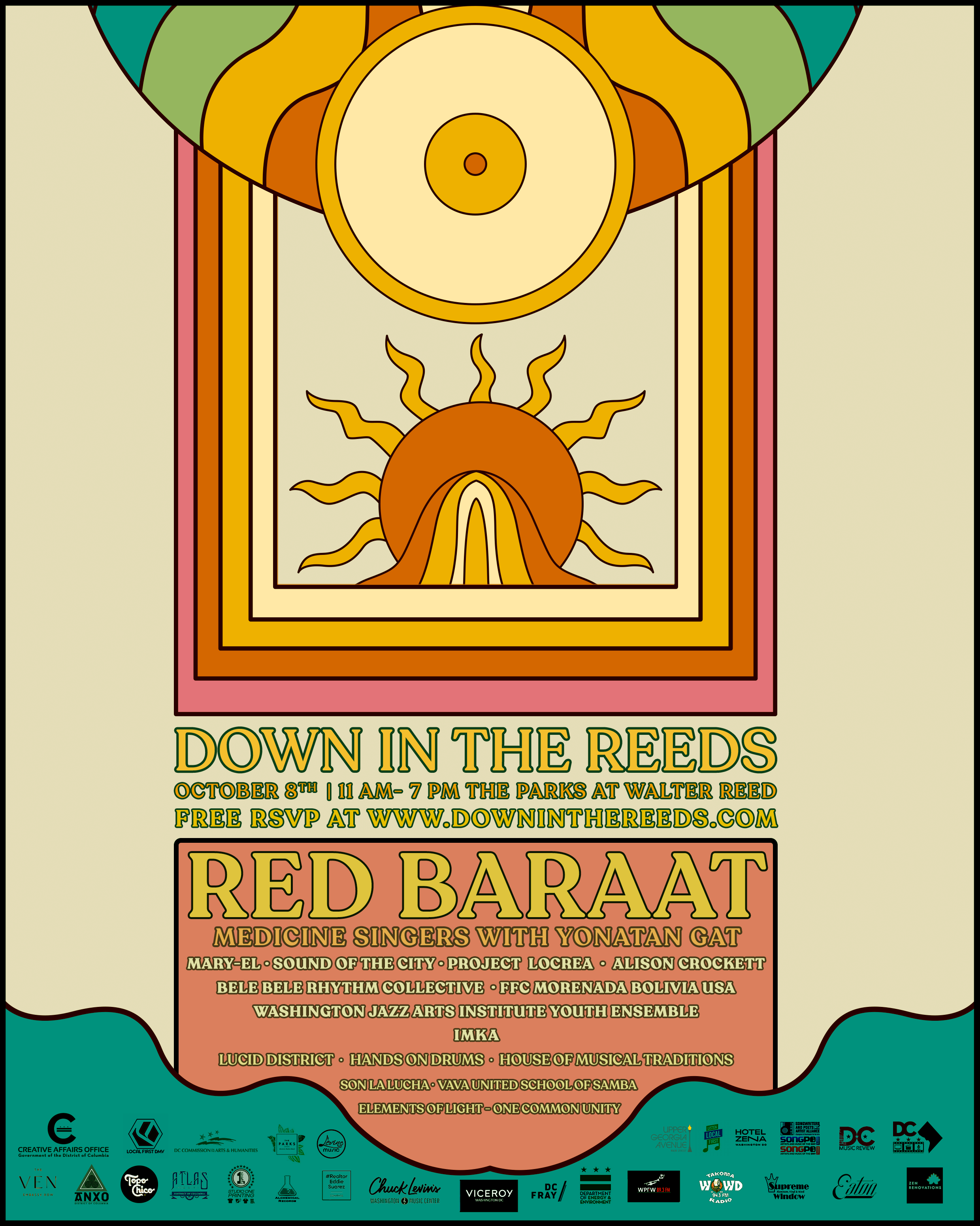 Down in the Reeds Full Festival Schedule and Activations