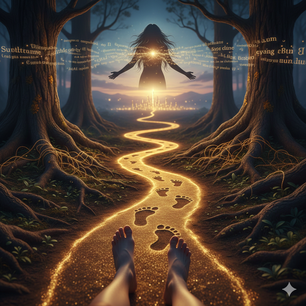 The Golden Trail: Remembering Your Spiritual Footprints