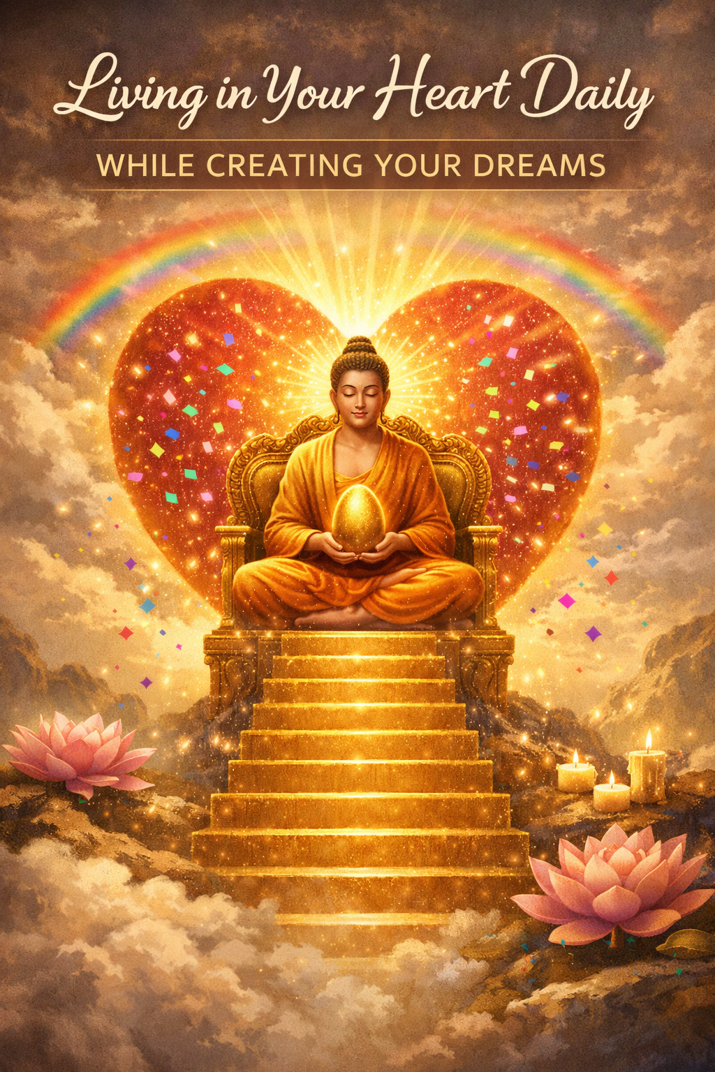 Living in Your Heart Daily While Creating Your Dreams