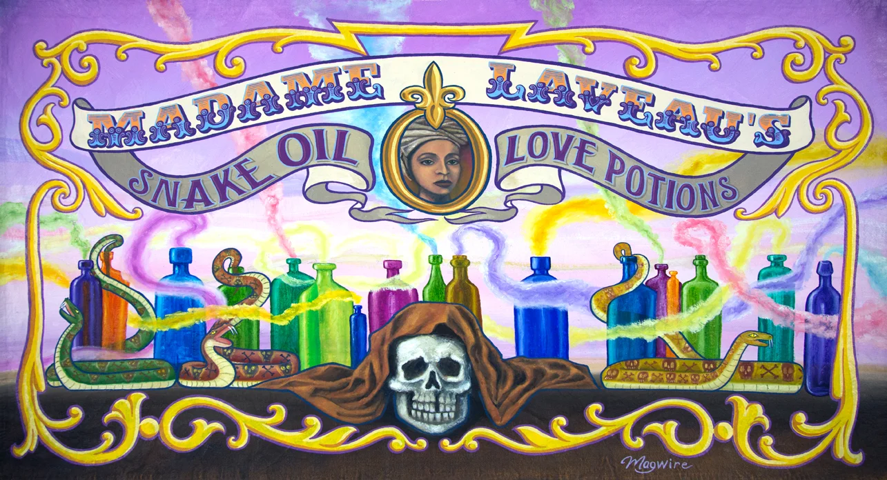 Madame Laveau's Snake Oil and Love Potion