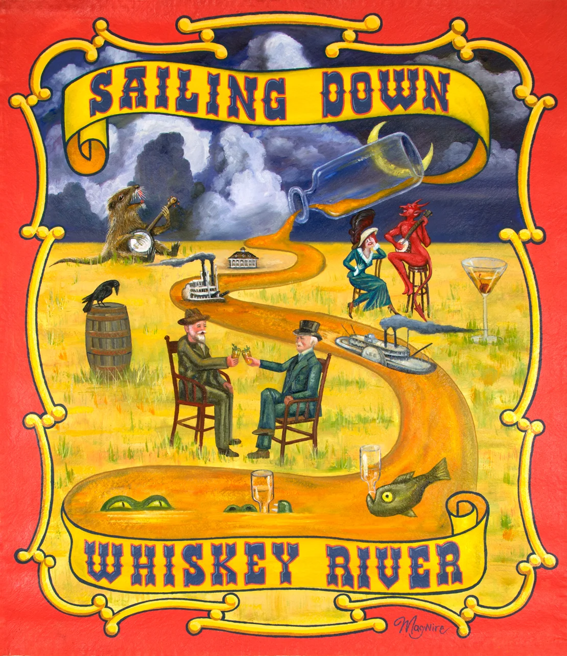 Sailing Down Whiskey River