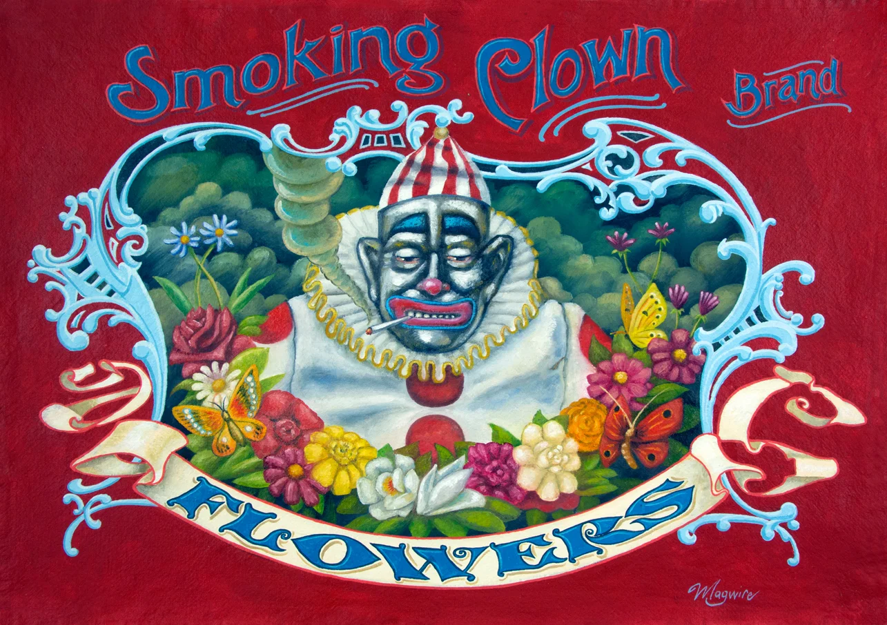Smoking Clown