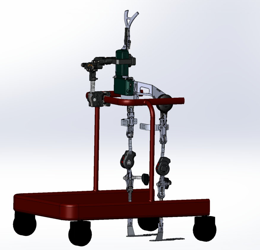 Exo with Support Arm and Cart #2