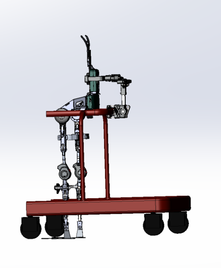 Exo with Support Arm and Cart #3