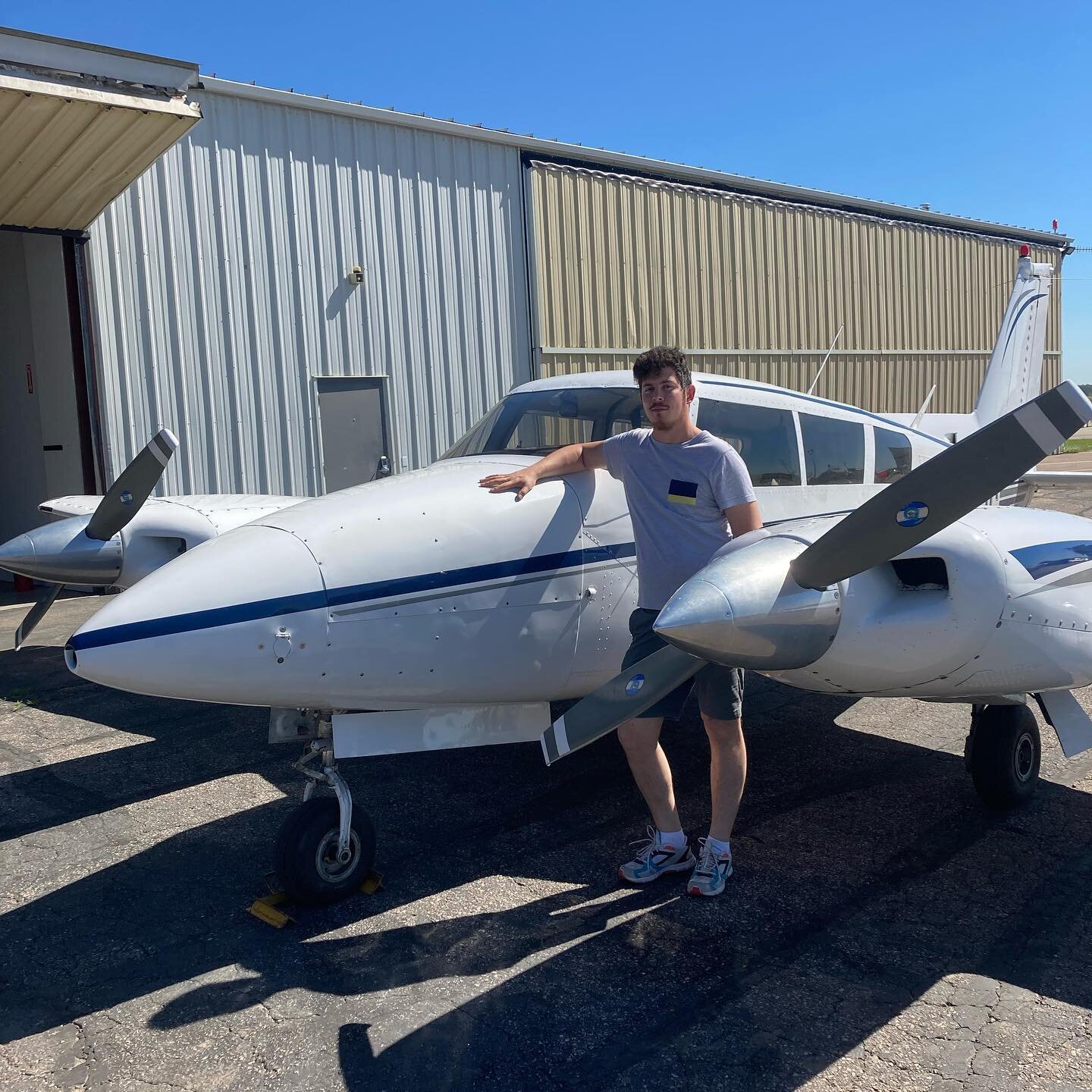 Who needs one engine, when you can use two! Congrats to Nikita Dzgoev on passing their multi flight test!
-
-
#congratulations #MEL #multirating #namaoflyingclub #nfc #flight #pilot #flightschool #flighttraining #cessna #c172 #achieveyourgoals