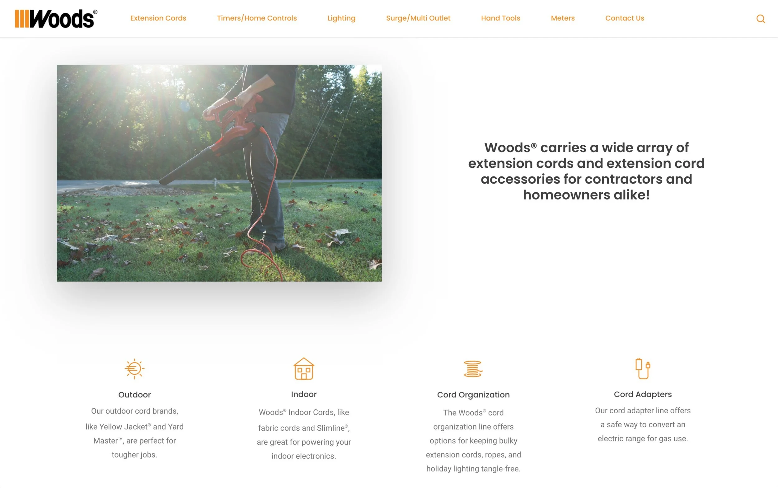 A continuation of the woodshomeproducts.com Home Page.