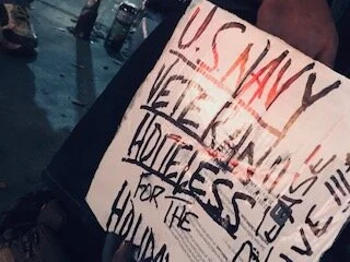 Homeless Veterans are a reality in the same country in which they defended the precious freedom we have been blessed with in the United States.