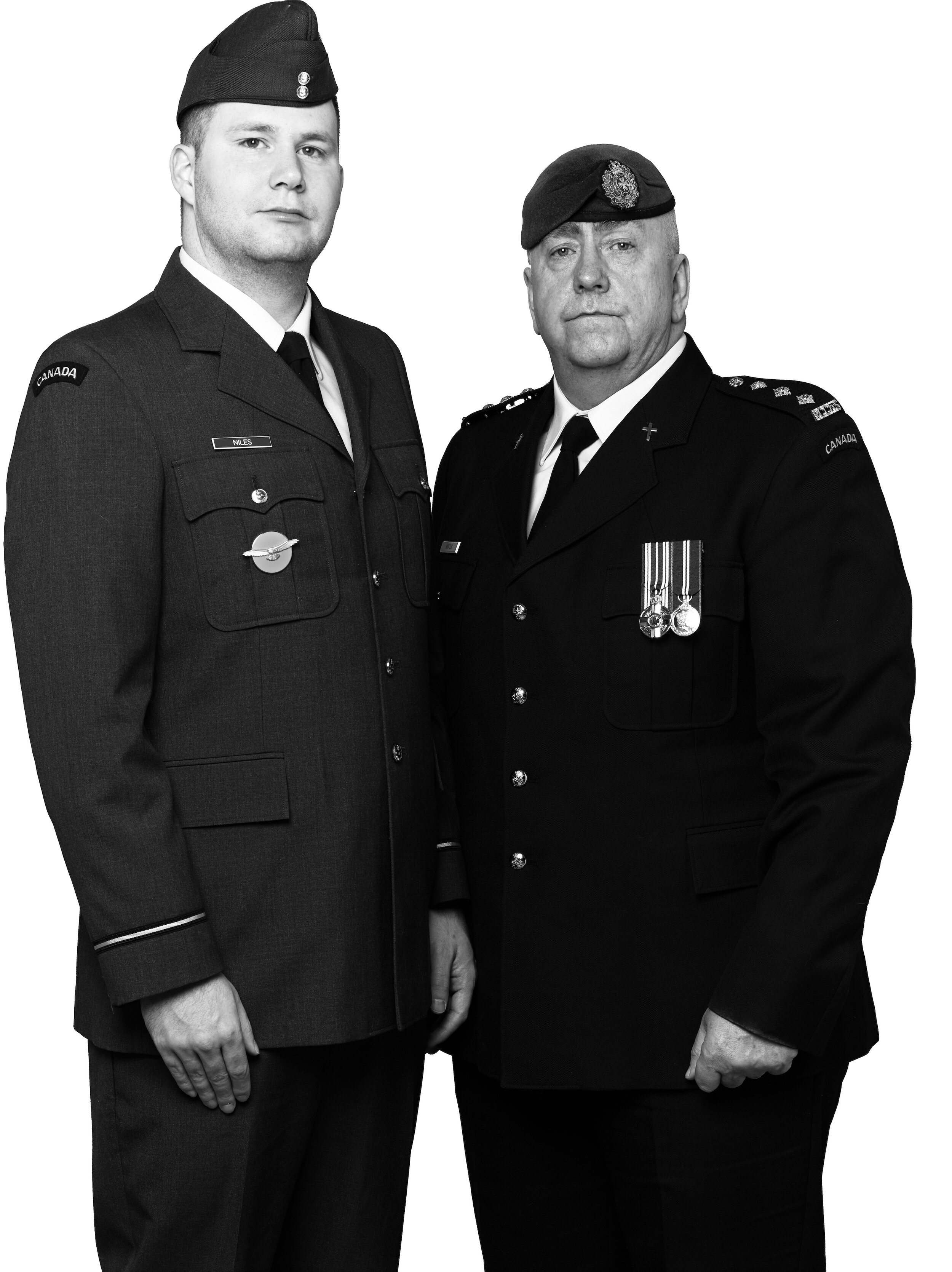 Second Lieutenant Aaron Niles & Captain John Niles 