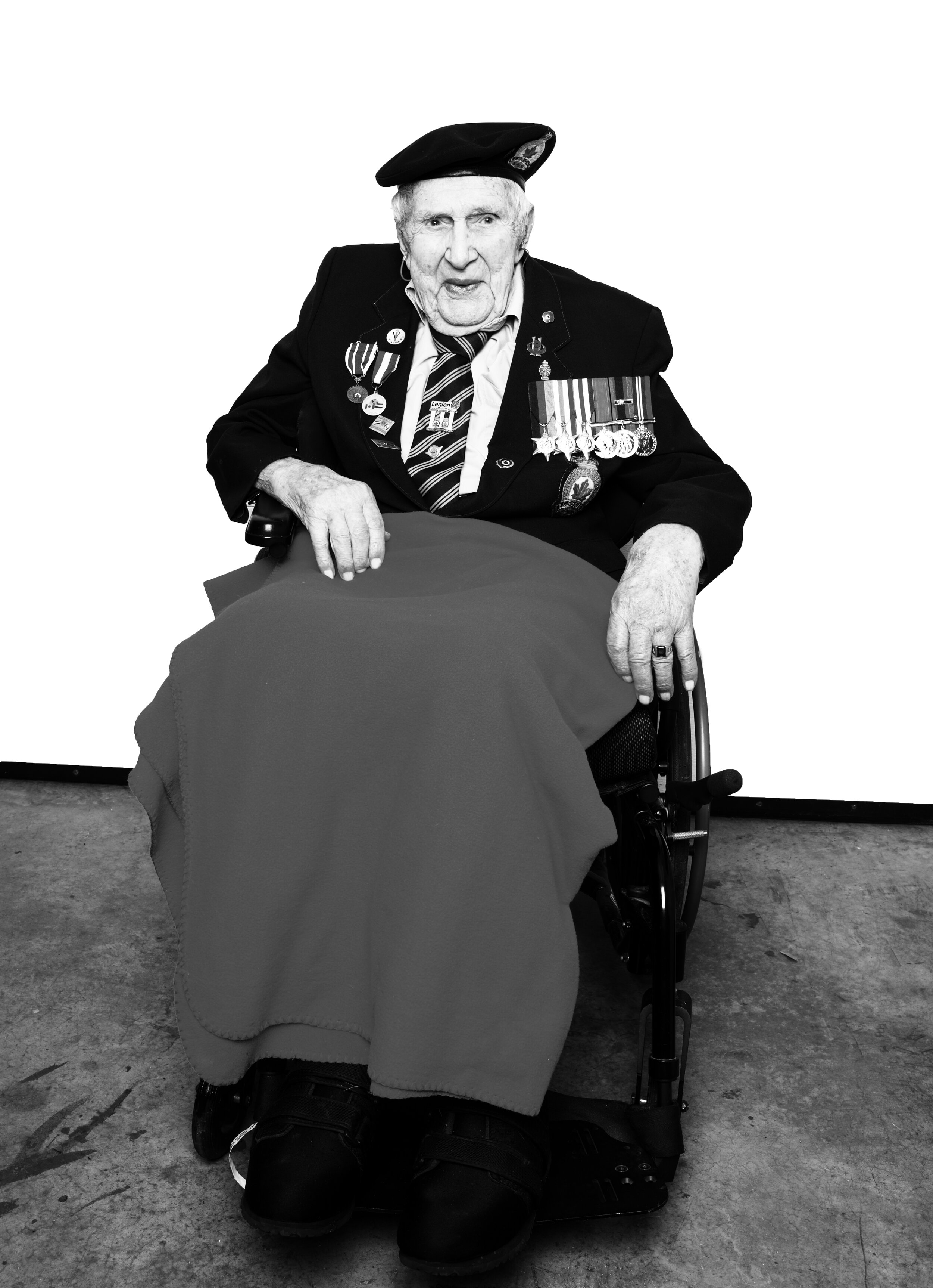 Private Fred Arsenault - Retired