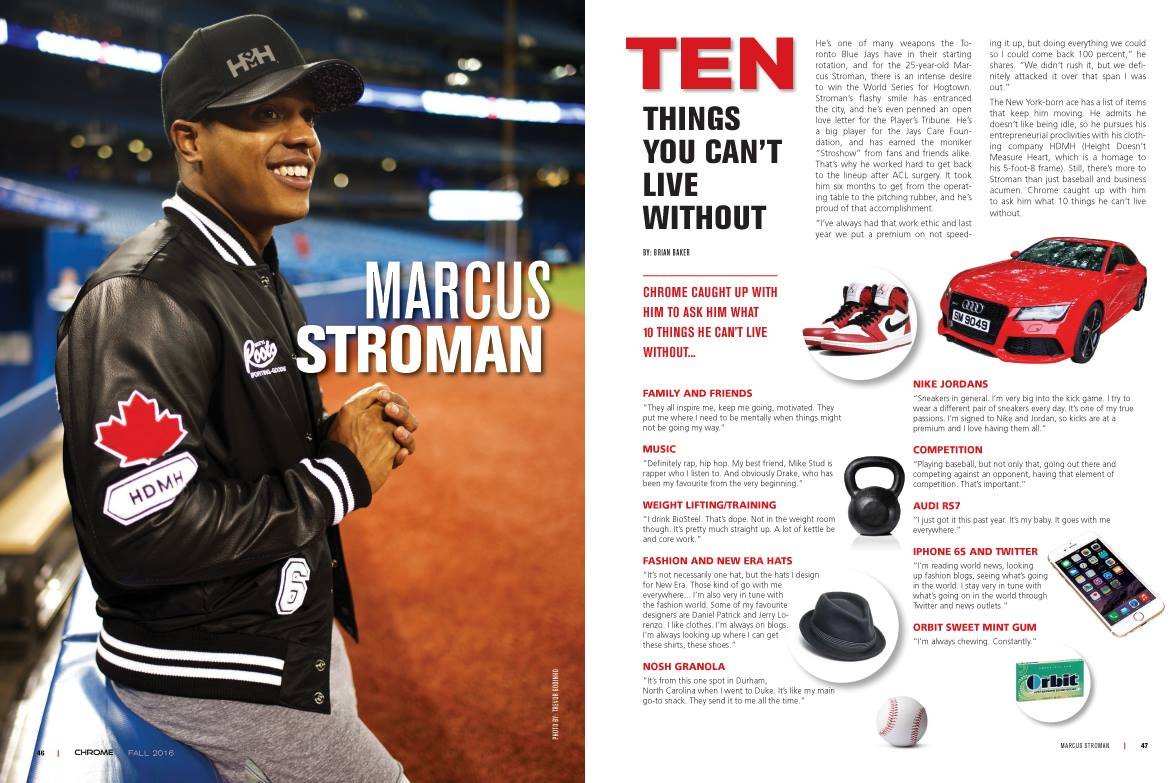 Marcus Stroman - Chrome Magazine   