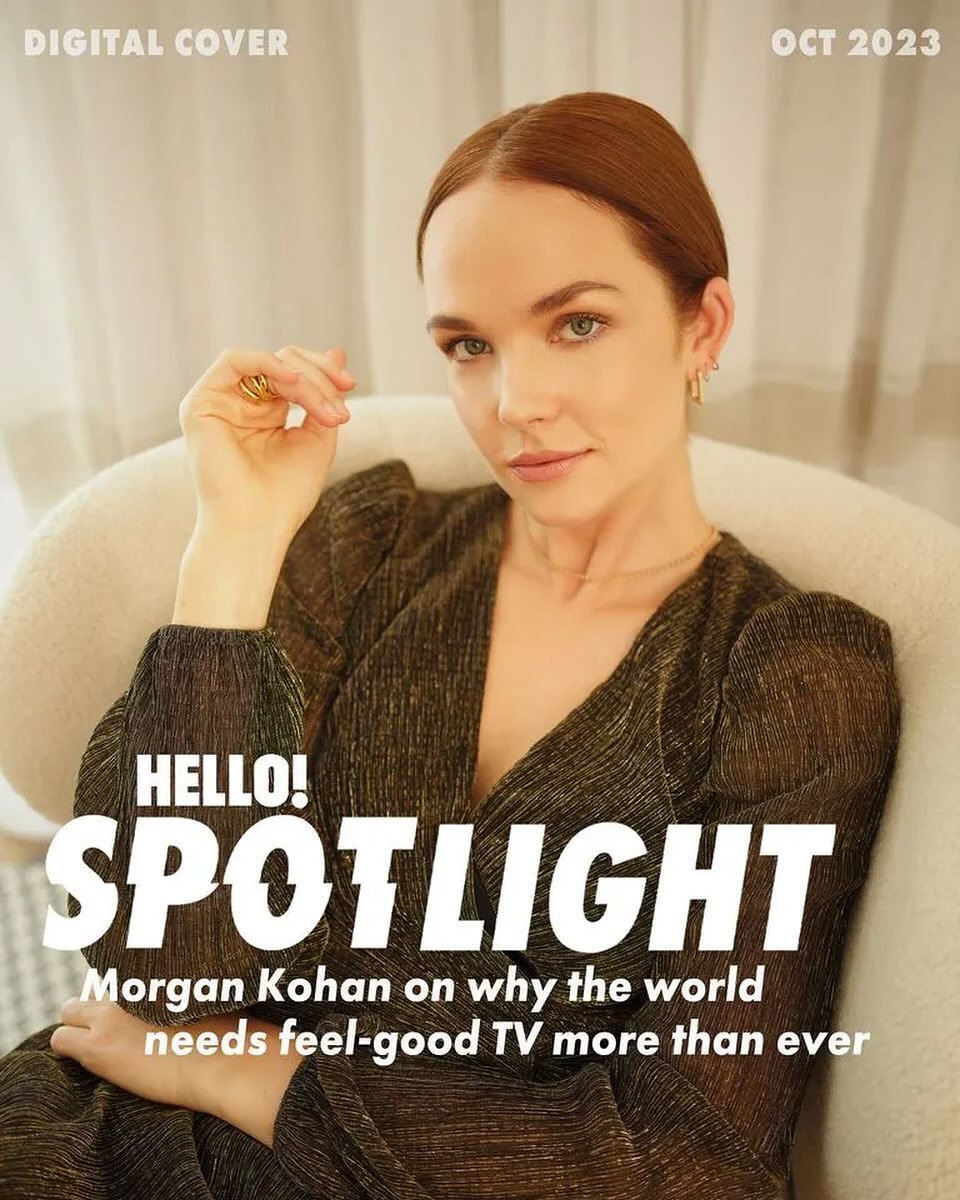 Morgan Kohan - Hello Magazine Oct 2023