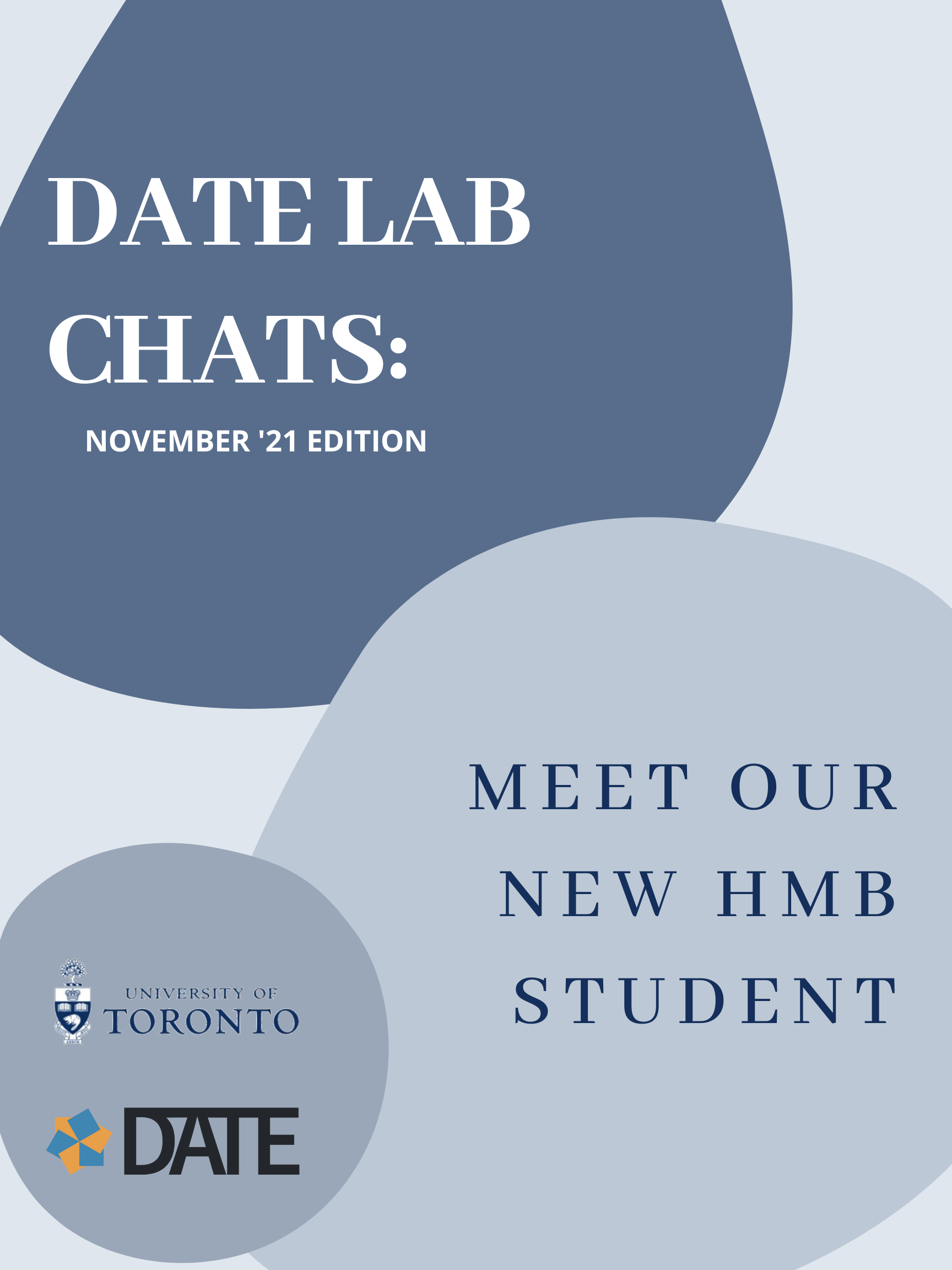 DATE Lab Chats: Our New Lab Member