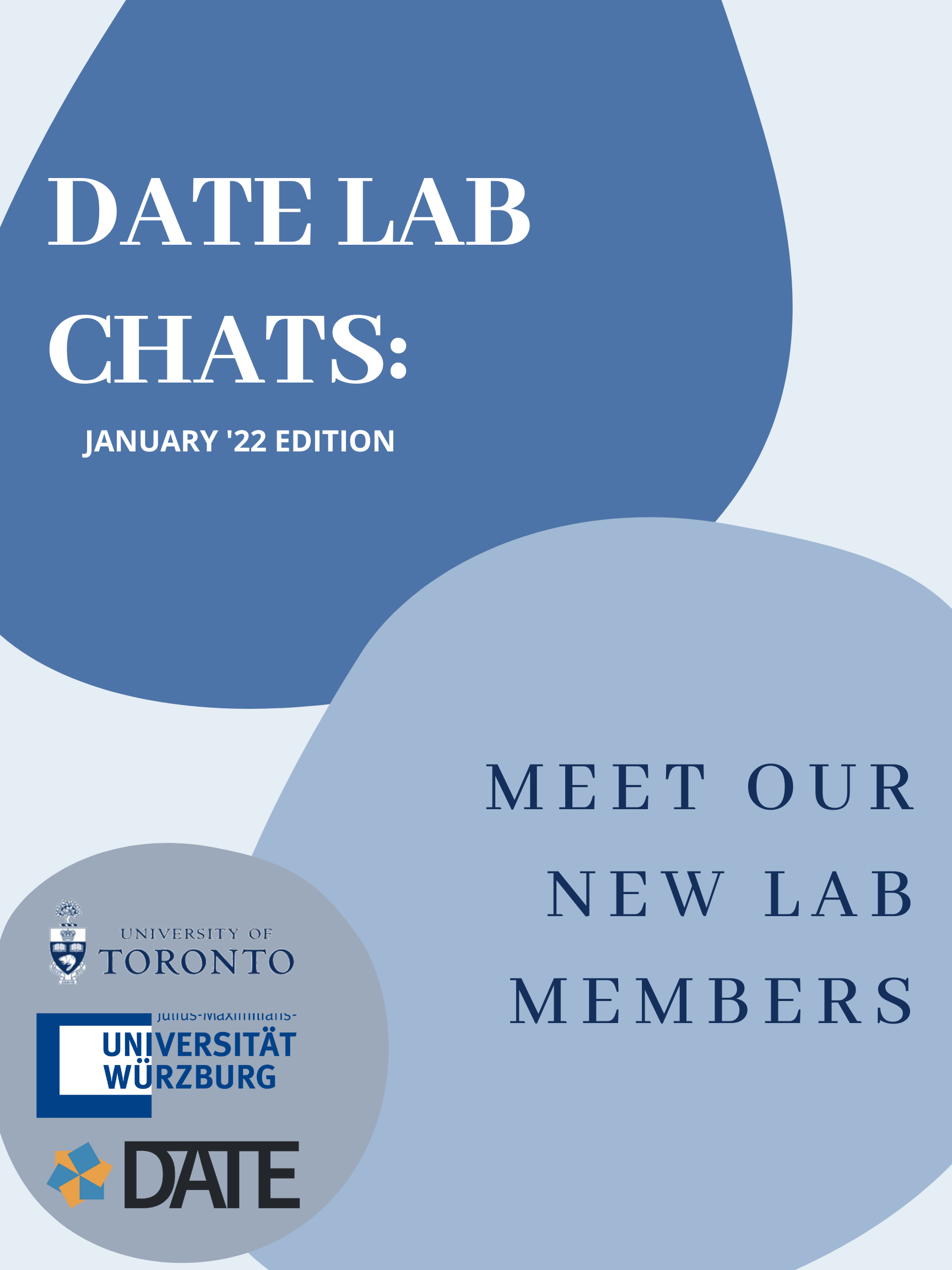 DATE Lab Chats: Introducing New Lab Members