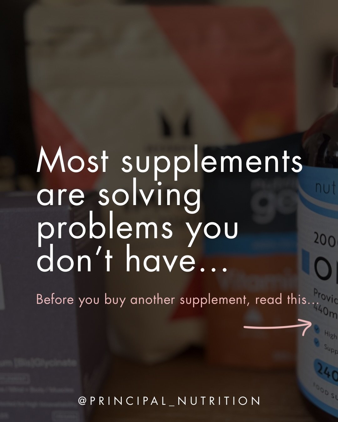 You don&rsquo;t need a cupboard full of supplements to see results, at best, some of them probably aren&rsquo;t doing anything. If you&rsquo;re hitting the basics - protein, calories, training, sleep, consistency - you&rsquo;re probably doing alright