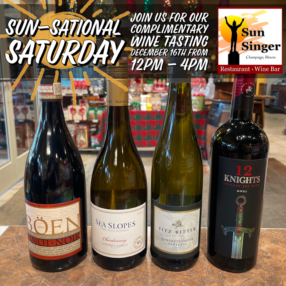 Sun-Sational Saturday, December 16th