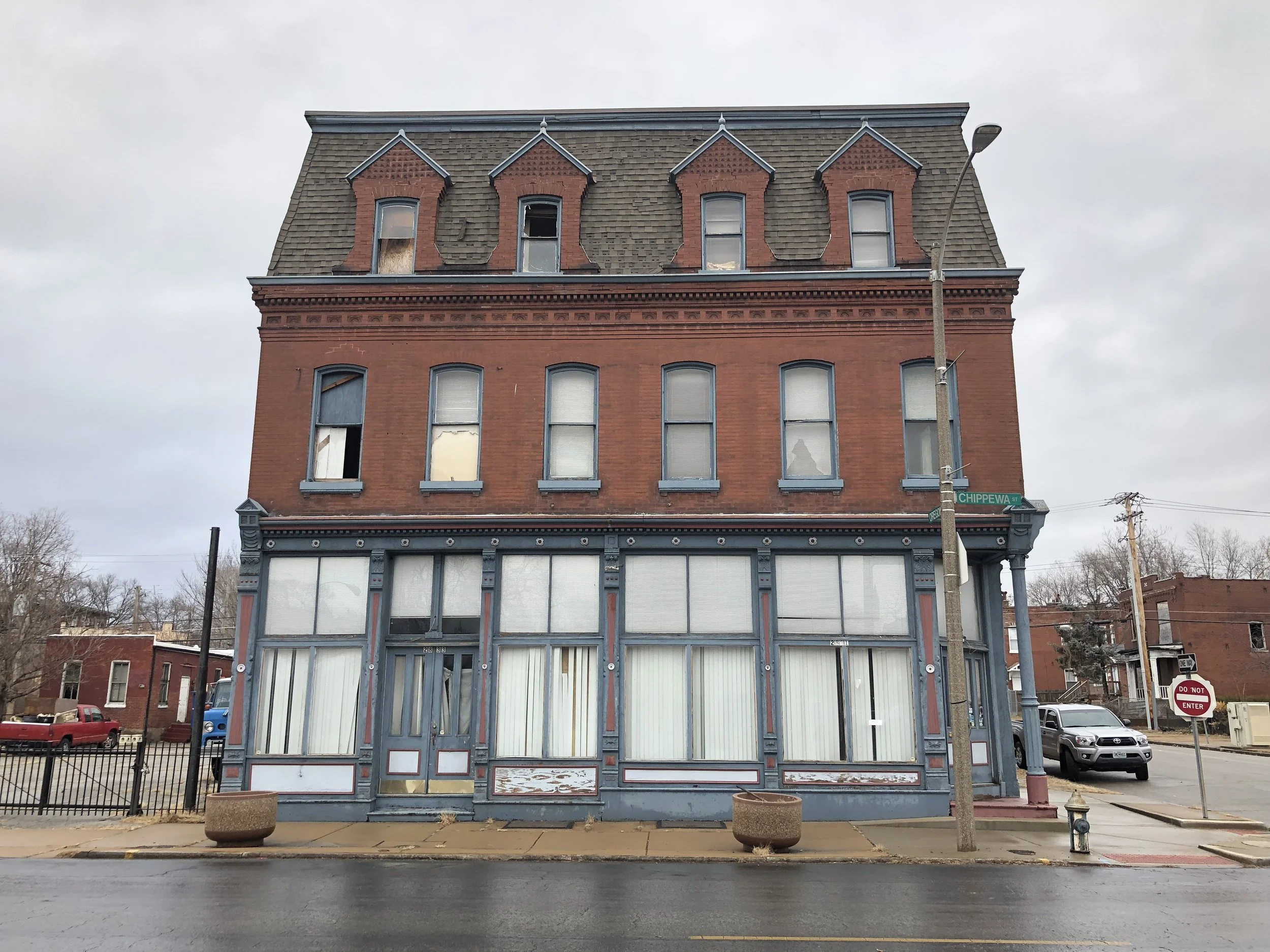 BEFORE - SOUTH FACADE
