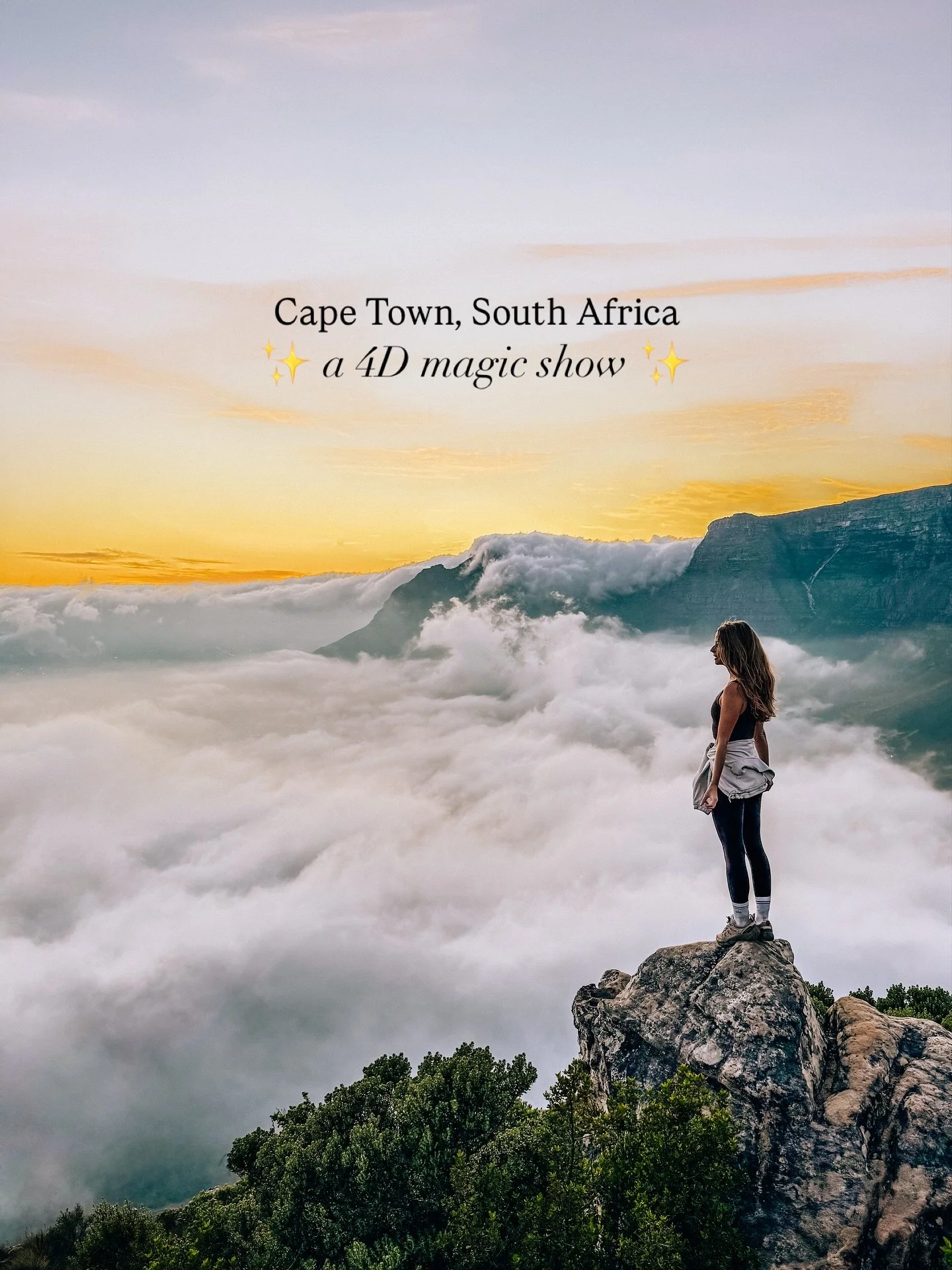 when the 3:55am wake-up call is so, so worth it&hellip;

Cape Town, you masterpiece. ☁️✨☁️

&mdash;

kept imagining this being someone&rsquo;s first impression of Cape Town and how insanely mind blowing it would be. like this city EXISTS. this magic 