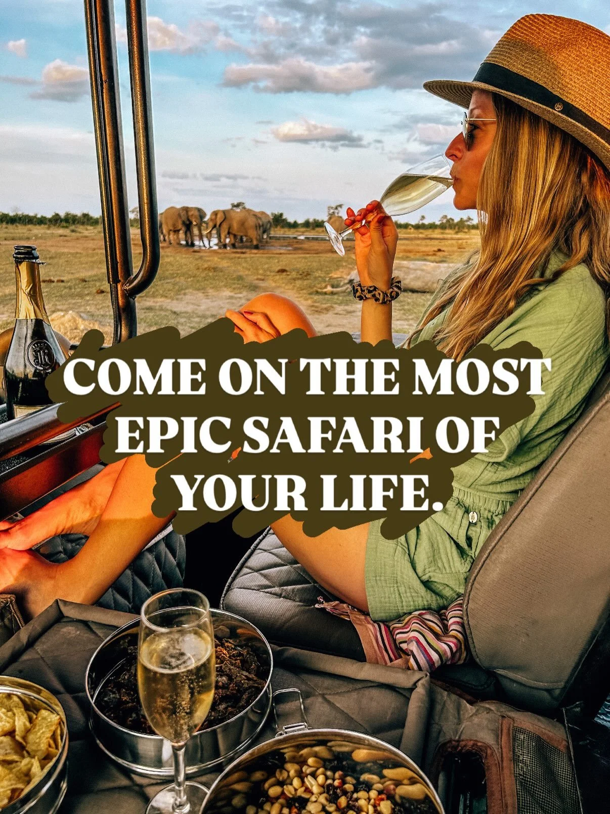 the Botswana safari of our wildest dreams... 🐘🔥💫

i&rsquo;ve been obsessing over this one for a while &mdash; and our itinerary is now officially IMMACULATE.

9 days through the wild heart of Botswana, from the Okavango Delta to Khwai, Savuti &amp