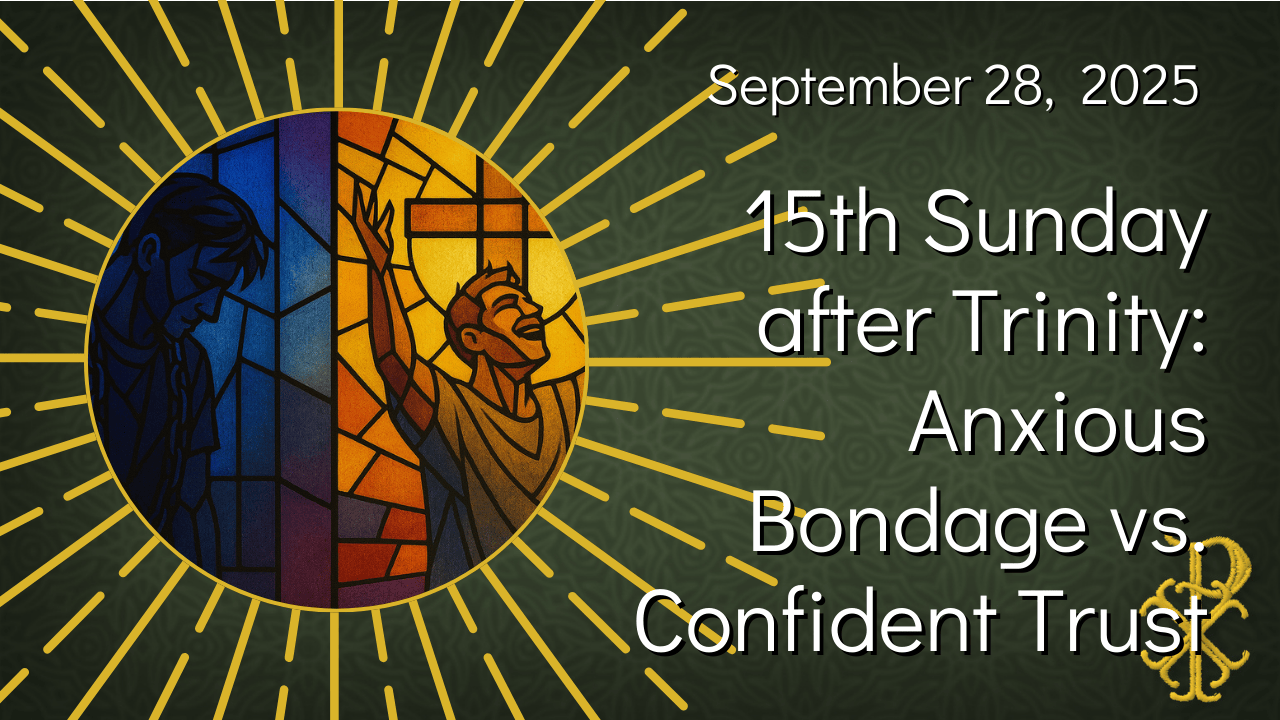 Matins - 15th Sunday after Trinity