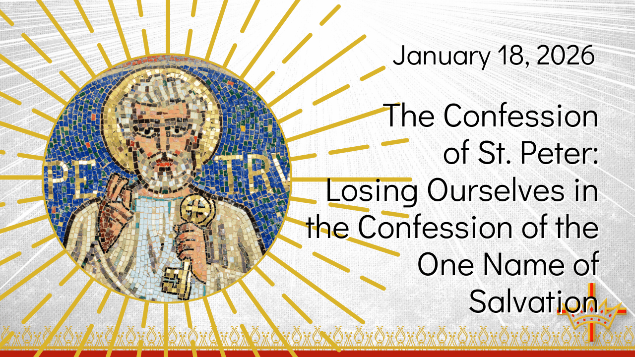 Communion - Confession of St. Peter