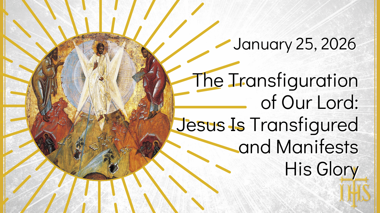 Communion - Transfiguration Sunday