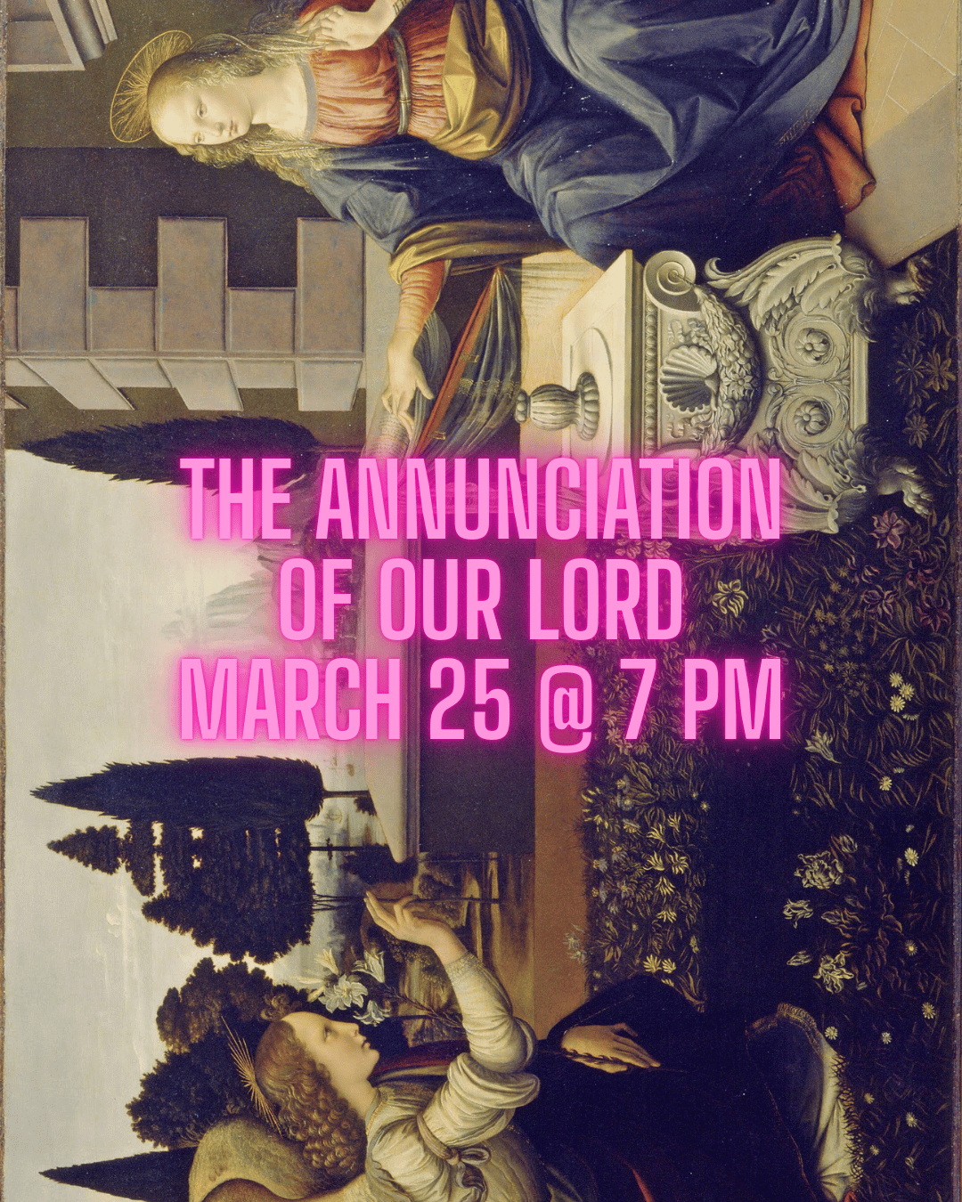 Communion - The Annunciation of Our Lord