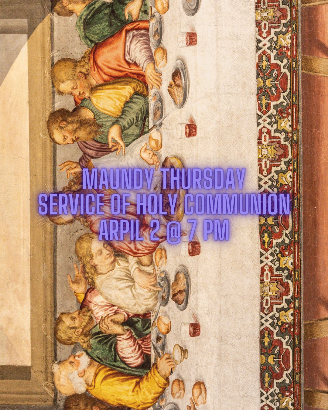 Maundy Thursday Communion Service