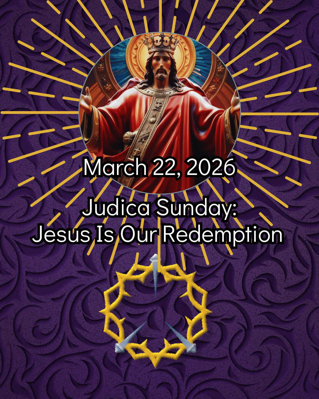 Morning Prayer - Judica Sunday