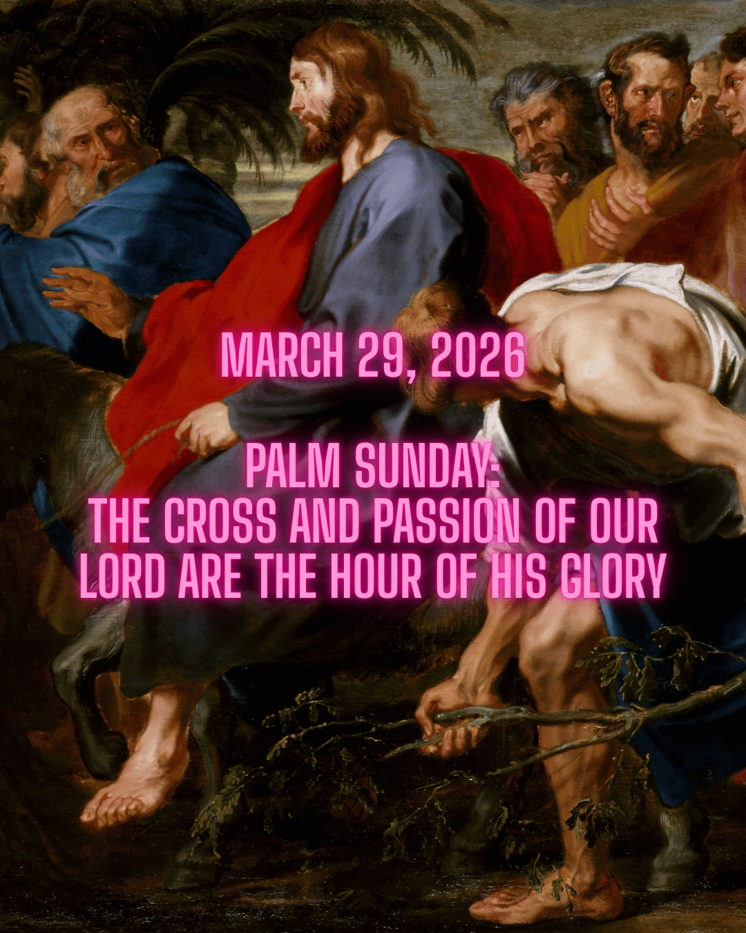 Communion - Palm Sunday