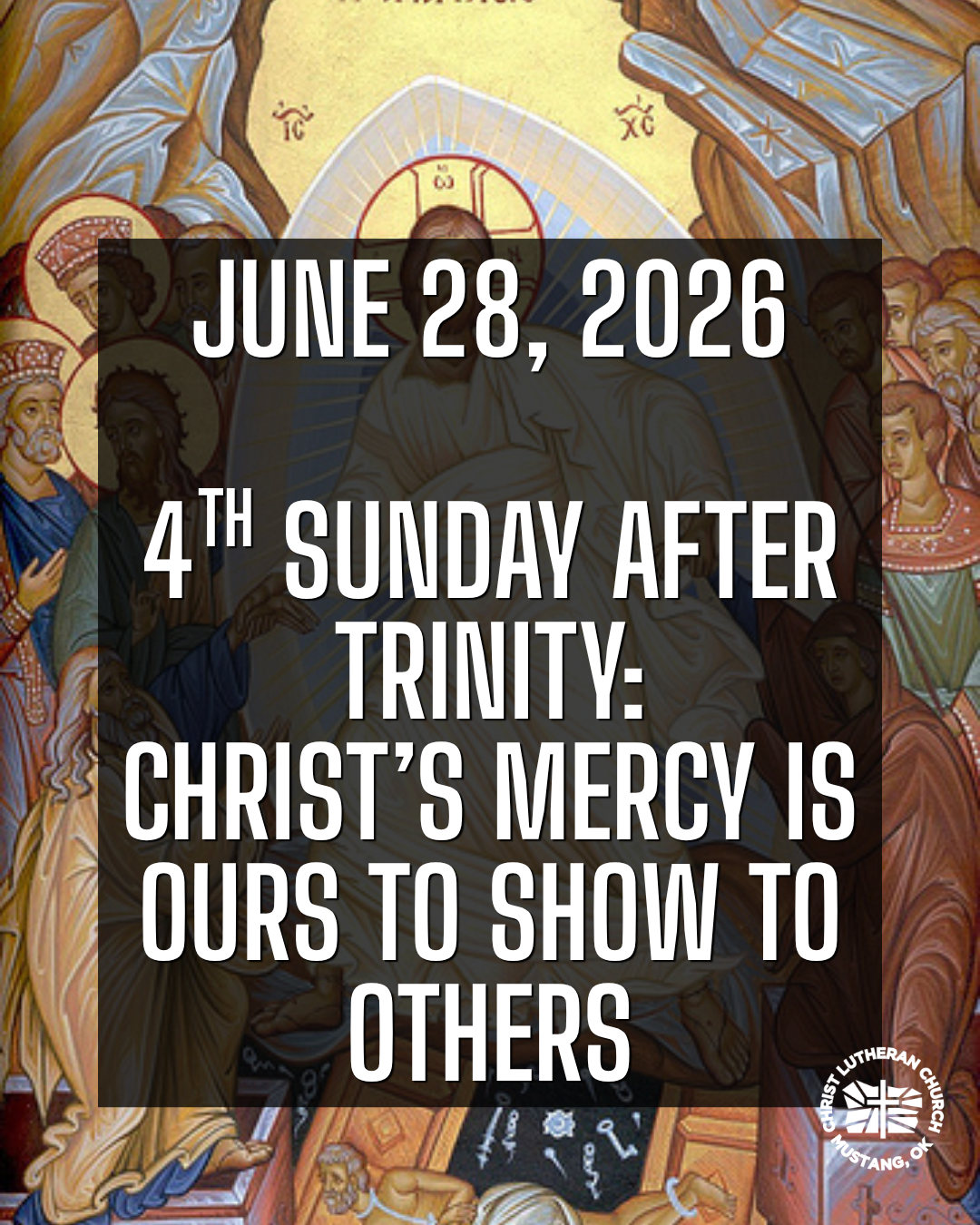 Morning Prayer - 4th Sunday after Trinity