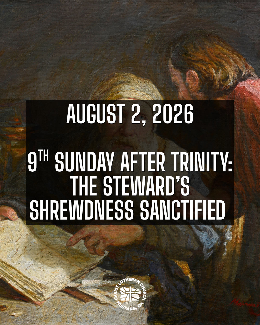 Communion - 9th Sunday after Trinity