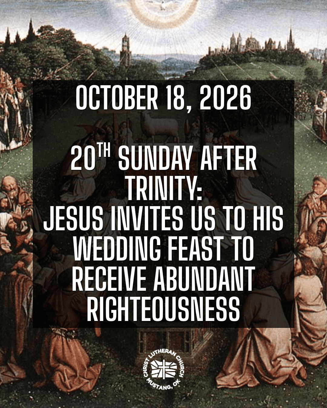 Morning Prayer - 20th Sunday after Trinity