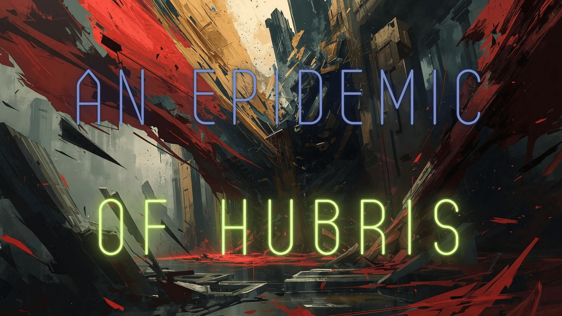 An Epidemic of Hubris