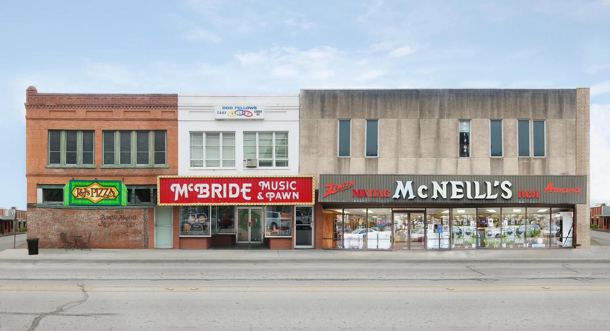 The Odd Fellows , 20 x 37 inches, archival pigment print, 2011