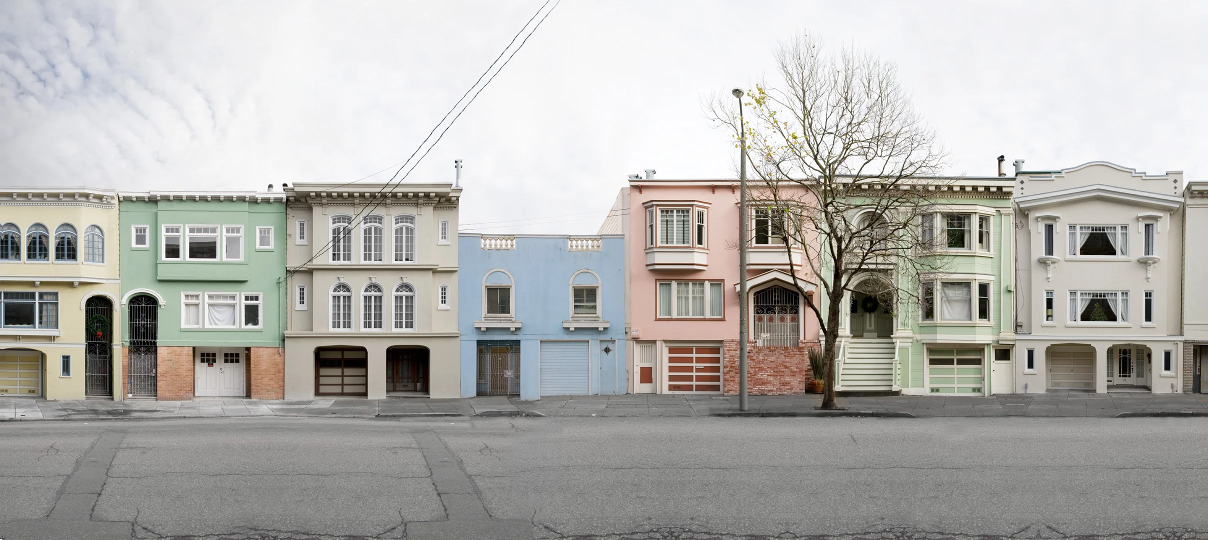 Fulton Street, 24 x 54 inches, archival pigment print, 2009