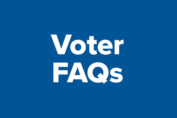 Voter FAQs
