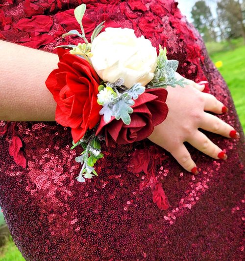 princess polly baby blue dress Order Corsage For Prom Online main image 0