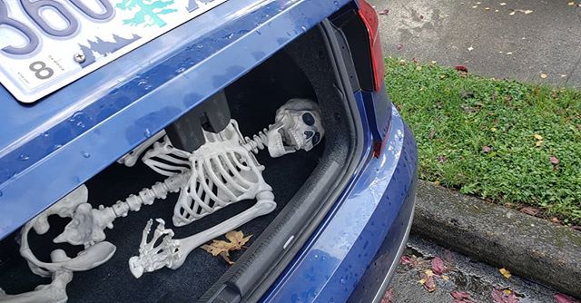 Nothing to see here...🚗
12 days until Halloween!
.
.
.
.
#skeleton #jackskeleton #halloween #countdowntohalloween #scary #candy #halloweenspirit #spooky #toy #adventure #fun #travelingtoy #travelingtoys #car #trunk #secrets