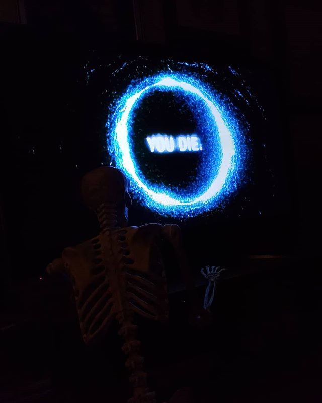 I just found this weird video tape. 
7 days... .
.
.
.
.
#skeleton #spooky #jackskellington #october #fall #autumn #thering #halloween